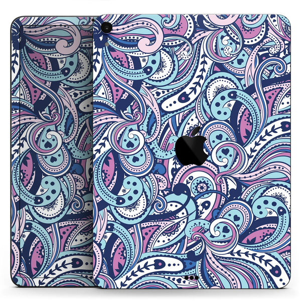 Vibrant Purple Toned Sproutaneous - Full Body Skin Decal for the Apple iPad Pro 12.9", 11", 10.5", 9.7", Air or Mini (All Models Available)