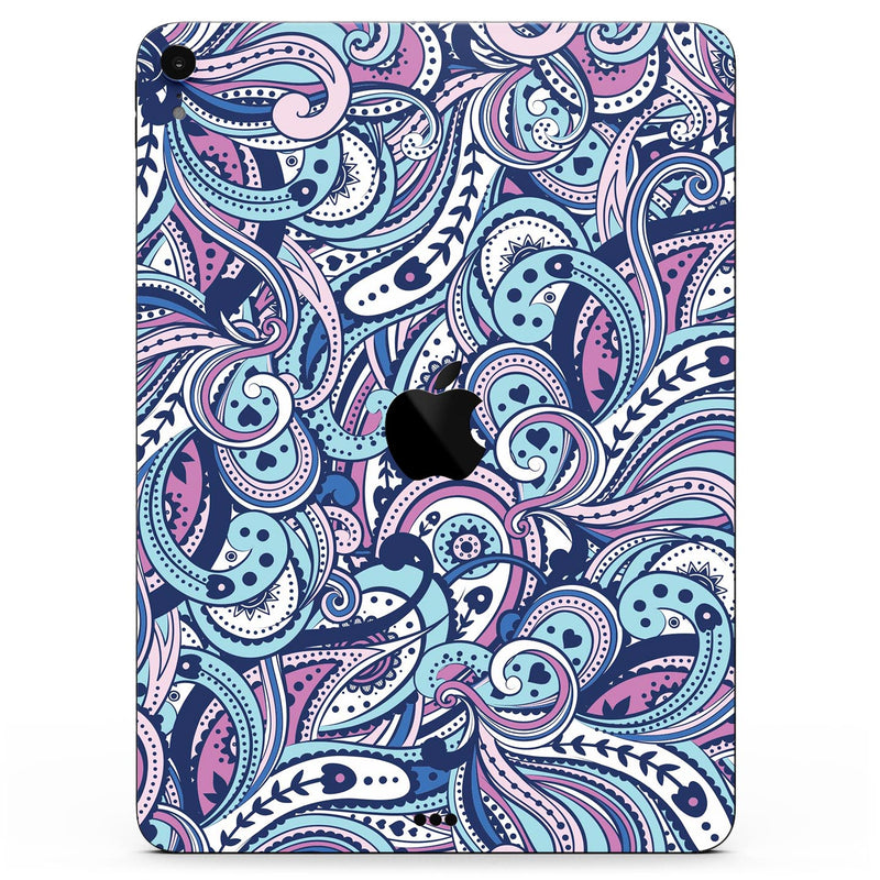 Vibrant Purple Toned Sproutaneous - Full Body Skin Decal for the Apple iPad Pro 12.9", 11", 10.5", 9.7", Air or Mini (All Models Available)
