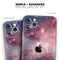 Vibrant Space - Skin-Kit compatible with the Apple iPhone 12, 12 Pro Max, 12 Mini, 11 Pro or 11 Pro Max (All iPhones Available)