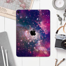 Vibrant Sparkly Pink Space - Full Body Skin Decal for the Apple iPad Pro 12.9", 11", 10.5", 9.7", Air or Mini (All Models Available)