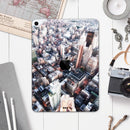 Vintage Aerial Cityscape - Full Body Skin Decal for the Apple iPad Pro 12.9", 11", 10.5", 9.7", Air or Mini (All Models Available)