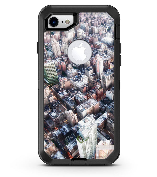Vintage Aerial Cityscape - iPhone 7 or 8 OtterBox Case & Skin Kits