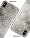Vintage Black adn White Damask Pattern - iPhone X Clipit Case