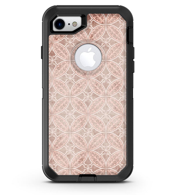 Vintage Brown Overlapping Circles - iPhone 7 or 8 OtterBox Case & Skin Kits