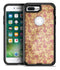 Vintage Brown and Maroon Floral Pattern - iPhone 7 Plus/8 Plus OtterBox Case & Skin Kits