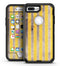 Vintage Brown and Yellow Vertical Stripes - iPhone 7 Plus/8 Plus OtterBox Case & Skin Kits