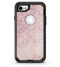 Vintage Faded Magenta Damask Pattern - iPhone 7 or 8 OtterBox Case & Skin Kits