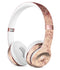 Vintage Faded Maroon Rococo Pattern Full-Body Skin Kit for the Beats by Dre Solo 3 Wireless Headphones