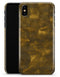 Vintage Golden Crumpled Paper - iPhone X Clipit Case
