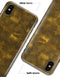 Vintage Golden Crumpled Paper - iPhone X Clipit Case