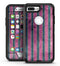 Vintage Green and Purple Verticle Stripes - iPhone 7 Plus/8 Plus OtterBox Case & Skin Kits