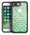 Vintage Green and Yellow Oval Pattern - iPhone 7 Plus/8 Plus OtterBox Case & Skin Kits
