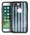 Vintage Navy and White Vertical Stripes - iPhone 7 Plus/8 Plus OtterBox Case & Skin Kits