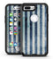 Vintage Navy and White Vertical Stripes - iPhone 7 Plus/8 Plus OtterBox Case & Skin Kits