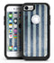 Vintage Navy and White Vertical Stripes - iPhone 7 or 8 OtterBox Case & Skin Kits