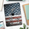 Vintage USA Flag - Full Body Skin Decal for the Apple iPad Pro 12.9", 11", 10.5", 9.7", Air or Mini (All Models Available)