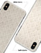 Vintage White Damask Pattern - iPhone X Clipit Case