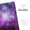Violet Glowing Nebula - Full Body Skin Decal for the Apple iPad Pro 12.9", 11", 10.5", 9.7", Air or Mini (All Models Available)