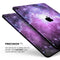 Violet Glowing Nebula - Full Body Skin Decal for the Apple iPad Pro 12.9", 11", 10.5", 9.7", Air or Mini (All Models Available)