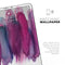 Violet Mixed Watercolor - Full Body Skin Decal for the Apple iPad Pro 12.9", 11", 10.5", 9.7", Air or Mini (All Models Available)