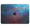 Vivid Blue Brice Alley - Skin Decal Wrap Kit Compatible with the Apple MacBook Pro, Pro with Touch Bar or Air (11", 12", 13", 15" & 16" - All Versions Available)