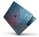 Vivid Blue Brice Alley - Skin Decal Wrap Kit Compatible with the Apple MacBook Pro, Pro with Touch Bar or Air (11", 12", 13", 15" & 16" - All Versions Available)