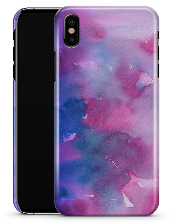 Vivid Absorbed Watercolor Texture - iPhone X Clipit Case