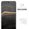 Vivid Agate Vein Slice Foiled V9 - Full Body Skin Decal Wrap Kit for Samsung Galaxy Phones
