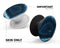 Vivid Blue Agate Crystal - Skin Kit for PopSockets and other Smartphone Extendable Grips & Stands