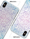 Vivid Blue Gradiant Swirl - iPhone X Clipit Case