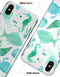 Vivid Blue Watercolor Sea Creatures V2 - iPhone X Clipit Case
