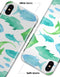 Vivid Blue Watercolor Sea Creatures - iPhone X Clipit Case