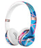 Vivid Blue and Pink Sharp Shapes Full-Body Skin Kit for the Beats by Dre Solo 3 Wireless Headphones
