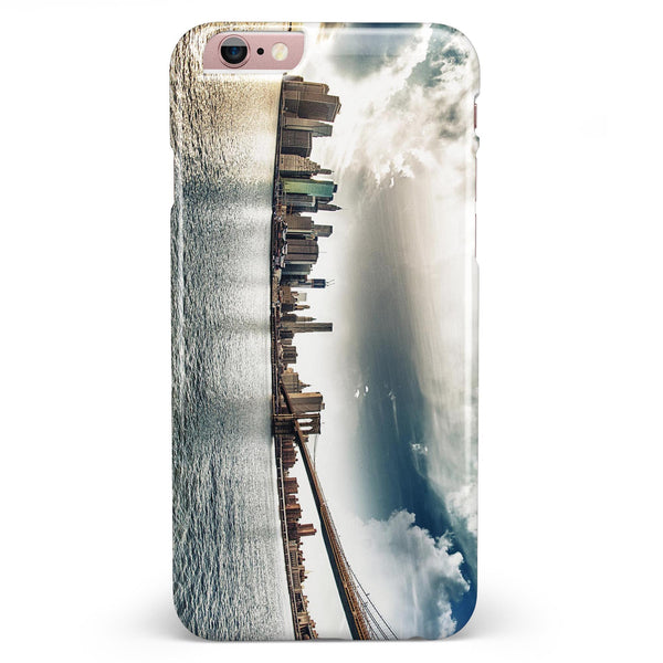 Vivid Cloudy Sky Over The City Skyline iPhone 6/6s or 6/6s Plus INK-Fuzed Case