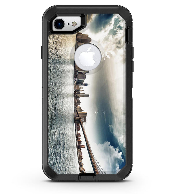 Vivid Cloudy Sky Over The City Skyline - iPhone 7 or 8 OtterBox Case & Skin Kits