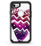 Vivid Colorful Chevron Water Heart - iPhone 7 or 8 OtterBox Case & Skin Kits