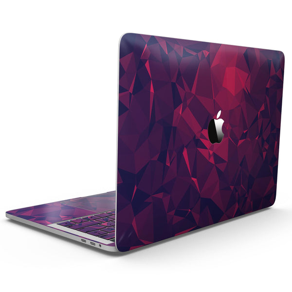 MacBook Pro with Touch Bar Skin Kit - Vivid_Fuchsia_Geometric_Triangles-MacBook_13_Touch_V9.jpg?