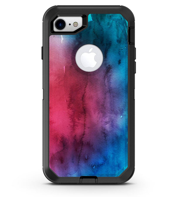 Vivid Pink 869 Absorbed Watercolor Texture - iPhone 7 or 8 OtterBox Case & Skin Kits
