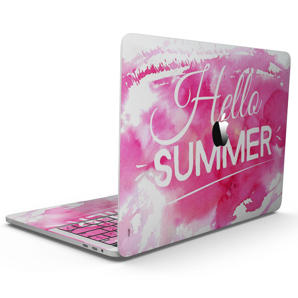 MacBook Pro with Touch Bar Skin Kit - Vivid_Pink_Hello_Summer-MacBook_13_Touch_V9.jpg?