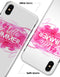Vivid Pink Hello Summer - iPhone X Clipit Case
