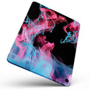Vivid Pink and Teal liquid Cloud - Full Body Skin Decal for the Apple iPad Pro 12.9", 11", 10.5", 9.7", Air or Mini (All Models Available)