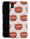Vivid Red Ketchup Bowl - iPhone X Clipit Case