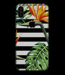 Vivid Tropical Stripe Floral v1 - iPhone XS MAX, XS/X, 8/8+, 7/7+, 5/5S/SE Skin-Kit (All iPhones Avaiable)