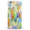 Vivid Watercolor Feather Overlay iPhone 6/6s or 6/6s Plus INK-Fuzed Case