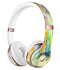 Vivid Watercolor Feather Overlay Full-Body Skin Kit for the Beats by Dre Solo 3 Wireless Headphones