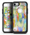 Vivid Watercolor Feather Overlay - iPhone 7 or 8 OtterBox Case & Skin Kits