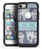 Walking Sacred Elephant Pattern - iPhone 7 or 8 OtterBox Case & Skin Kits