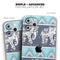 Walking Sacred Elephant Pattern - Skin-Kit compatible with the Apple iPhone 12, 12 Pro Max, 12 Mini, 11 Pro or 11 Pro Max (All iPhones Available)