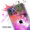 Warped Neon Color-Splosion - Skin-Kit compatible with the Apple iPhone 12, 12 Pro Max, 12 Mini, 11 Pro or 11 Pro Max (All iPhones Available)