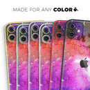 Warped Neon Color-Splosion - Skin-Kit compatible with the Apple iPhone 12, 12 Pro Max, 12 Mini, 11 Pro or 11 Pro Max (All iPhones Available)